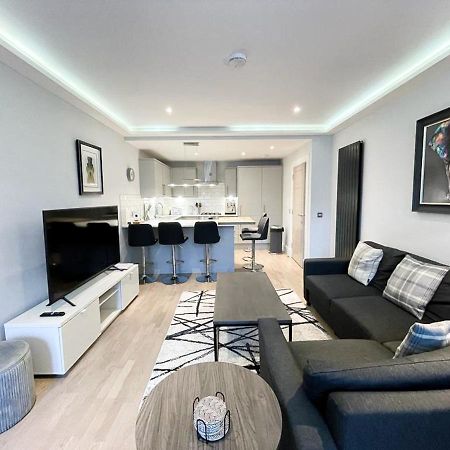 Modern 3 Bedroom Apartment, West End Edinburgh Bagian luar foto