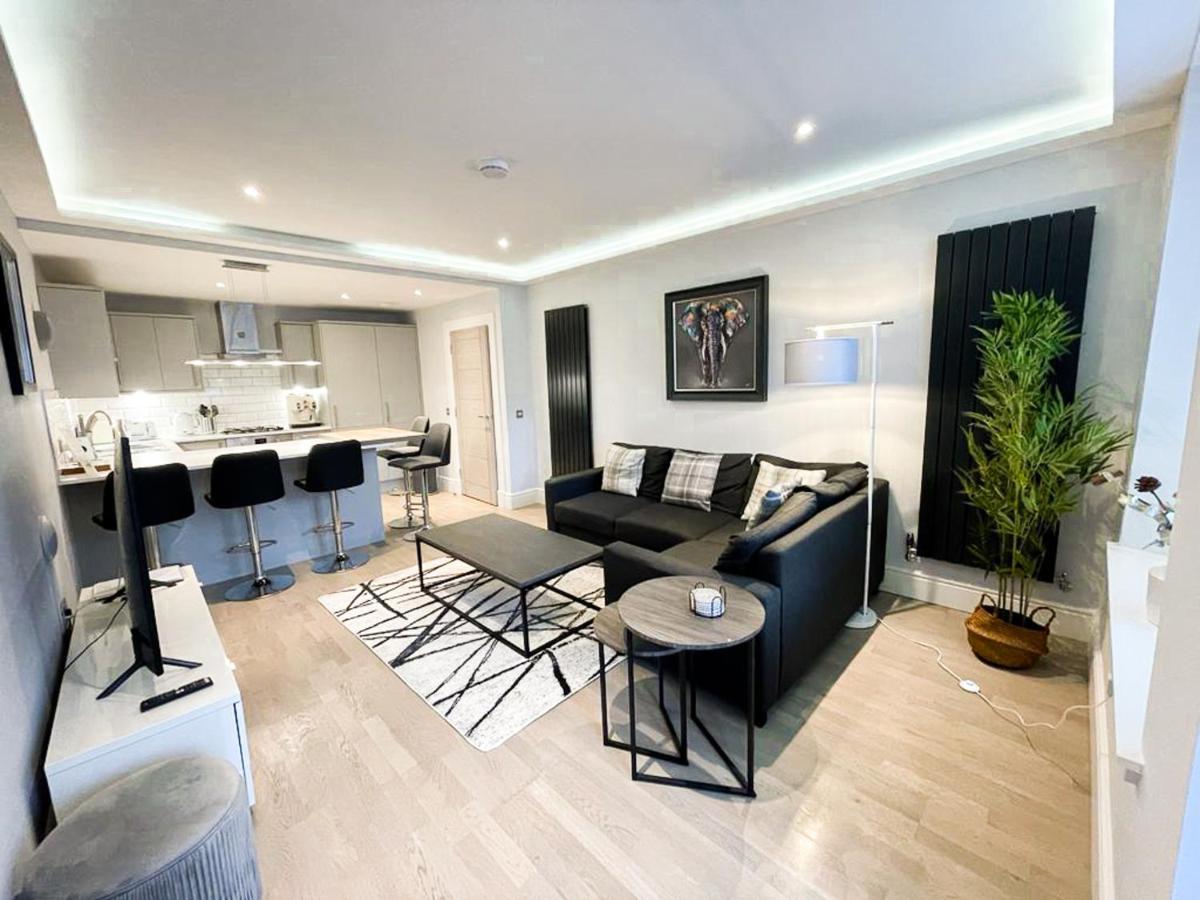 Modern 3 Bedroom Apartment, West End Edinburgh Bagian luar foto